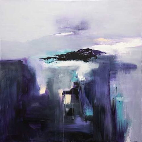 Purple Abstract - Anita Øren