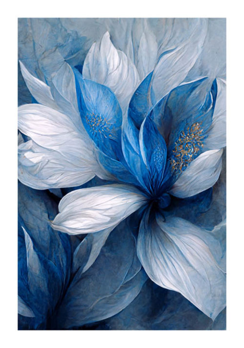 Blue Flower A - Winnie Møller
