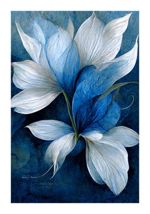Blue Flower B - Winnie Møller