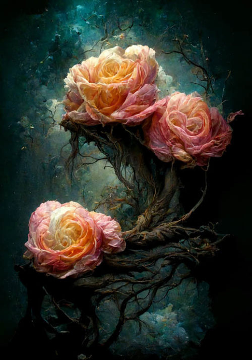 Roses with Fantasy - Winnie Møller