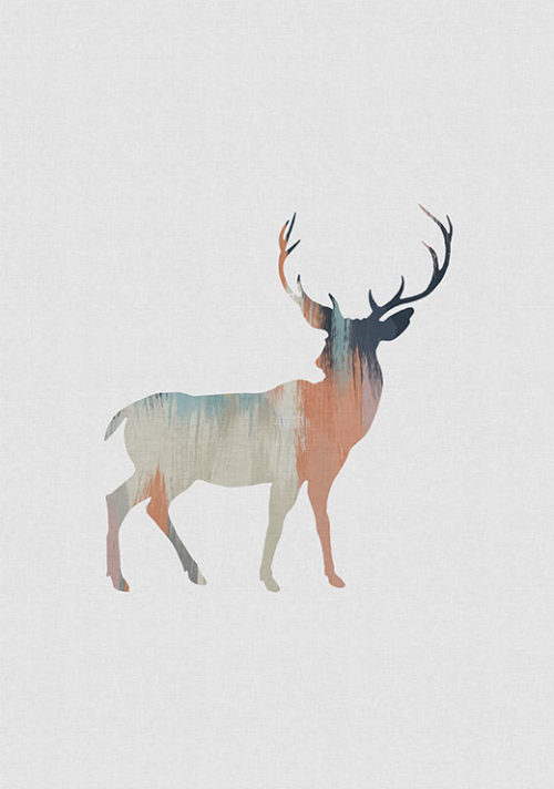 Pastel Deer - Orara Studio
