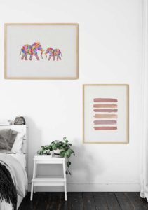 Floral Elephants - Orara Studio